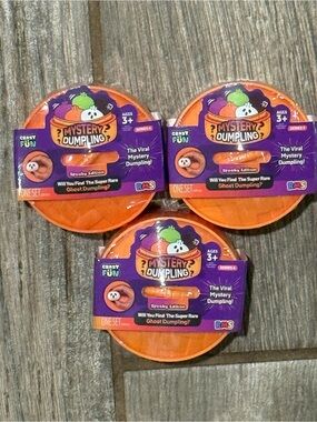Crazy Fun Mystery Dumpling Spooky EditionToy Pack - 3 Count